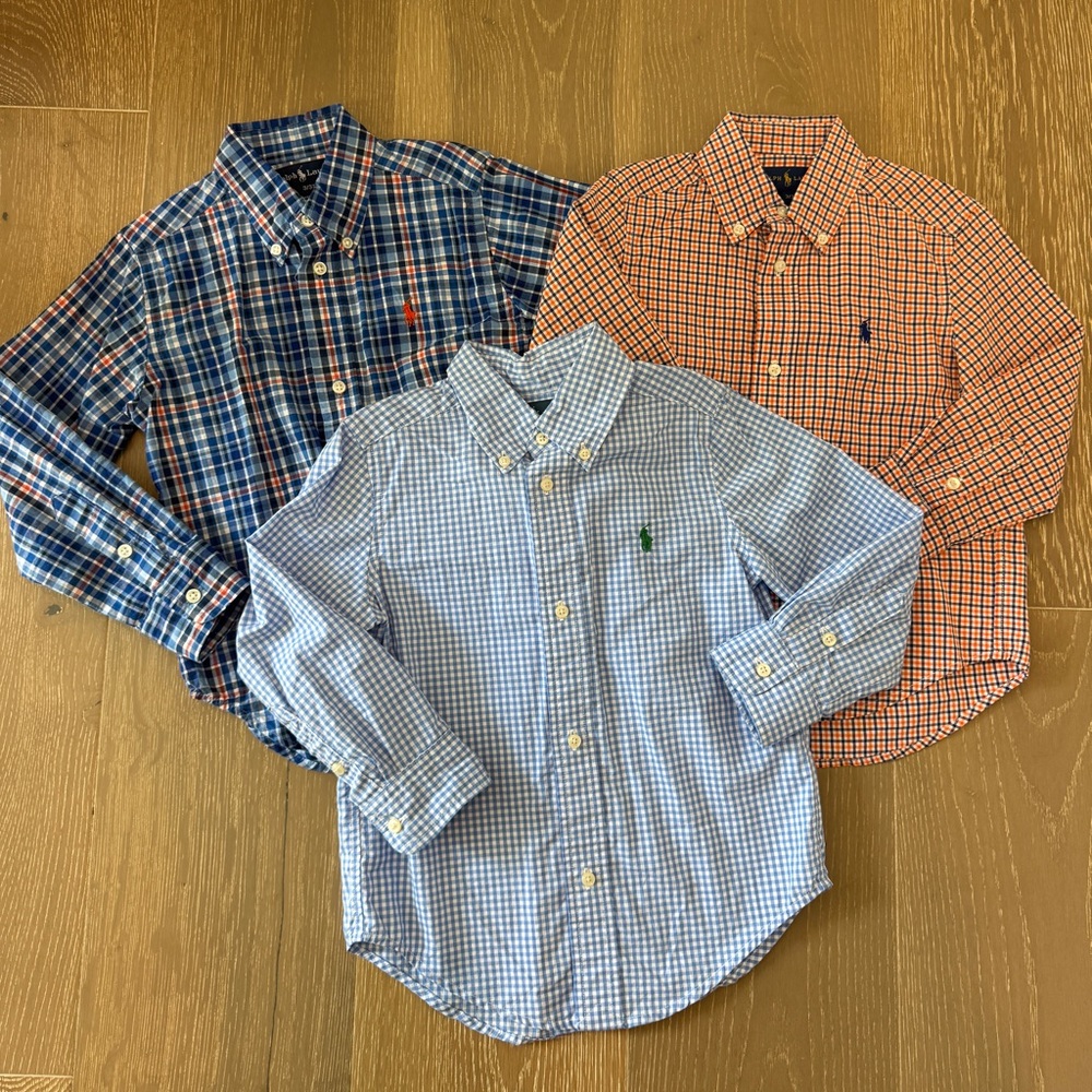 Ralph Lauren Button Down Shirts 3T